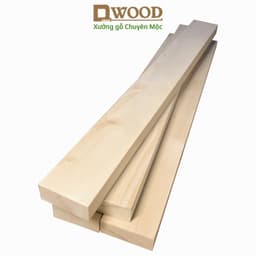 Thumbnail Thanh gỗ thông dài KT 2x4cm đã xử lý 4 mặt - Chiều dài tự chọn Dwood 1