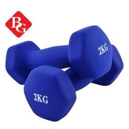 Thumbnail HÀNG TỒN KHO- BG Cặp tạ tay lõi thép bọc caosu nhám trầy xước xả giá rẻ 1
