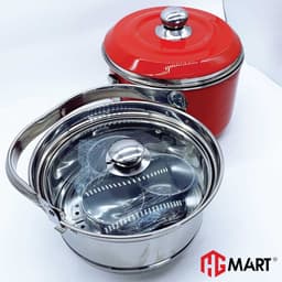 Thumbnail Nồi nấu chậm giữ nhiệt chân không đa năng Inox 304 HG Mart 6L dùng cho bếp ga Bảo hành 12 tháng 3