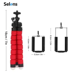 Thumbnail Giá đỡ ba chân SELENS mini kiểu dáng bạch tuộc linh hoạt dành cho điện thoại máy ảnh 3