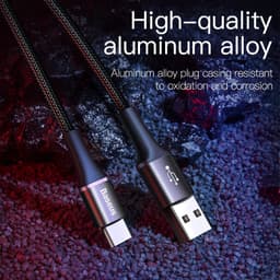 Thumbnail Dây cáp BASEUS cổng USB type-C sạc nhanh có thể đảo ngược 3