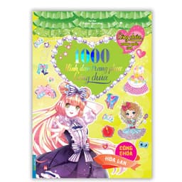 Thumbnail Sách - 1000 hình dán trang phục công chúa - Công chúa hoa lan 1