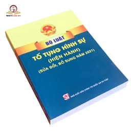 Thumbnail Sách luật - Bộ luật Tố tụng Hình Sự (Hiện Hành, Sửa đổi bổ sung năm 2021) 2