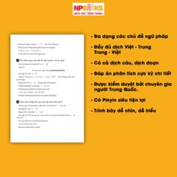 Thumbnail Sách - Phân tích đáp án các bài tập luyện dịch tiếng trung 2