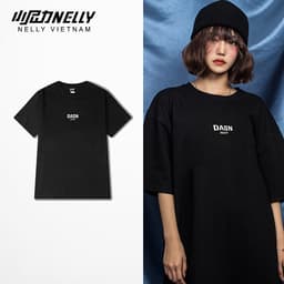 Thumbnail Áo thun NELLY Cotton 260gsm Premium - DASN Tay Lỡ Form Rộng Nam Nữ 1