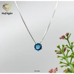 Thumbnail Dây chuyền bạc Ý 925 Huệ Ngân -Nụ đá PP1498 3