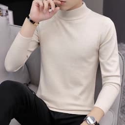 Thumbnail Áo Len Nam Cổ Cao 3 Phân SUKIYA Hàng Cao Cấp Sợi Len Lông Thỏ Mềm Mịn AL35 2