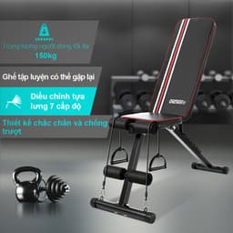 Thumbnail OneTwoFit Ghế tập tạ đa năng gập bụng chống đẩy tập gym đa năng có thể gấp lại 2
