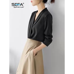 Thumbnail Chân váy xoè SEFA dáng dài thanh lịch hai túi SFV2217 1