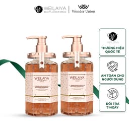 Thumbnail Sữa tắm trắng da cánh hoa hồng Damask Weilaiya Grand Rose Extracts Whitening Shower Gel 450ml Combo 2 chai 2