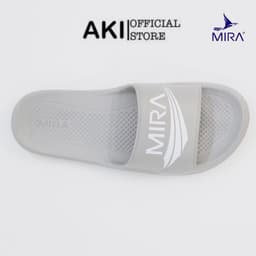 Thumbnail Dép Xốp Quai Ngang Mira Xám Thể Thao Nam Nữ Chính Hãng 3