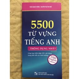Thumbnail Sách 5500 Từ vựng tiếng anh thông dụng nhất ( Tái bản lần 2) 1