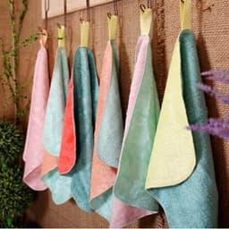 Thumbnail Khăn lau bếp sạch bóng dầu mỡ Vargreen ( 1 chiếc loại 2 lớp) 2