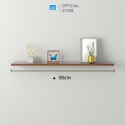 Thumbnail Kệ Thanh Ngang Dài 90 cm Rộng 15cm, Gỗ Dày 17mm SIB Decor, Dễ Dàng Lắp Đặt KT001 2