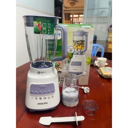 Thumbnail Máy xay sinh tố Philips HR2221 HR2221/00 công suất 700W, bộ 2 cối, dung tích cối lớn 2L - Hàng phân phối chính hãng 3