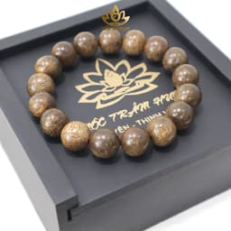 Thumbnail Vòng Tay Trầm Hương Đeo Tay Tròn Đơn Size 12mm - MTH JEWELRY 3