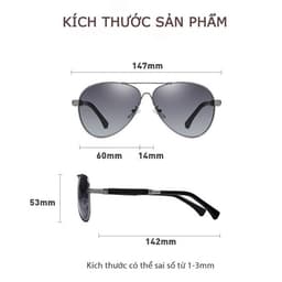 Thumbnail Kính Mát Thời Trang Nam AORON Mắt Đổi Màu Râm Mát Phân Cực Đi Ngày Và Đêm Chống Tia UV - AK049 2