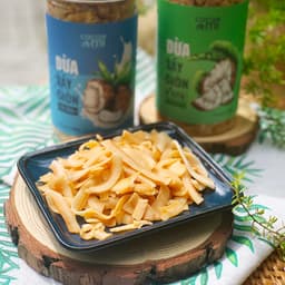 Thumbnail Dừa sấy giòn cao cấp CACAOMI ăn vặt healthy, Eat Clean, đặc sản Việt Nam làm quà biếu tặng 200g 4