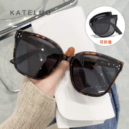 Thumbnail Kính mát phân cực gọng vuông TR90 KATELUO TR7501 thời trang cho nam nữ 2