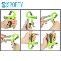 Thumbnail Kìm bóp tập cơ tay hình chữ A có điều chỉnh lực từ 5-60kg, luyện cơ tập gym, thể thao YGW25 SPORTY 4