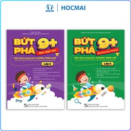 Thumbnail Combo 2 cuốn sách Bứt phá 9+ lớp 6 (Theo chương trình SGK mới). Bí kíp giúp con đạt toàn điểm 9,10 trên lớp 4