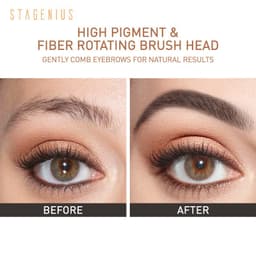Thumbnail Bút kẻ mày STAGENIUS 2 đầu kháng nước lâu trôi 0.16g 3