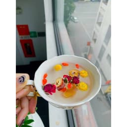 Thumbnail Trà giảm cân dưỡng nhan gói 10gr gồm hoa hồng, hoa cúc vàng, táo đỏ, kỷ tử, long nhãn Mộc Hương Sơn 1