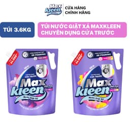 Thumbnail Túi Nước Giặt Xả MaxKleen chuyên dụng Cửa Trước 3.6kg Hương Nước hoa huyền diệu/Dấu ấn ngọt ngào 1