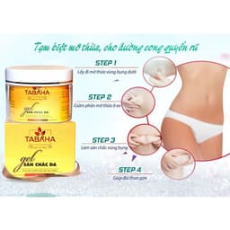 Thumbnail Kem Tan Mỡ Bụng Tabaha 250g Tặng Màng Quấn Bụng Giảm Mỡ 2
