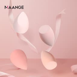Thumbnail Bộ 4 mút trang điểm MAANGE sử dụng ướt và khô mềm mại với hộp đựng 9452 1