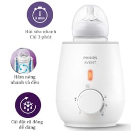 Thumbnail Philips Avent Máy hâm sữa và thức ăn siêu tốc SCF355/09 2