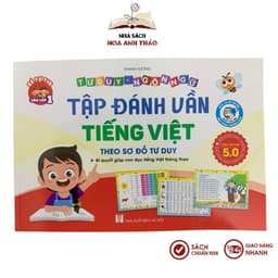 Thumbnail Sách - Tập đánh vần Tiếng Việt 5.0 kèm file Video quét mã QR và Toán tư duy 4-6 tuổi 2