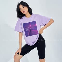 Thumbnail Quần legging nữ lửng Choobe vải thun cao cấp biker nữ đùi ngố dáng ôm lưng thun tập gym yoga bigsize 2