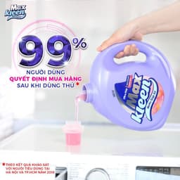 Thumbnail Combo 2 Túi nước giặt xả MaxKleen Vườn Sớm mai + Hoa nắng 3.8kg/túi 4