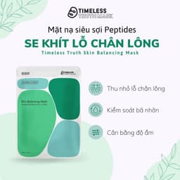 Thumbnail Mặt nạ Lụa Peptide se khít lỗ chân lông Timeless Truth Mask (Hộp 5 tấm x 30ml) 3