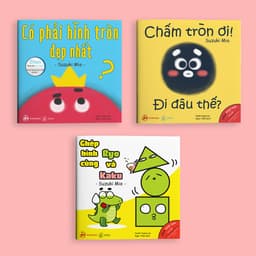 Thumbnail Sách - Chấm tròn ơi đi đâu thế? Ehon dành cho bé từ 0-6 tuổi 4