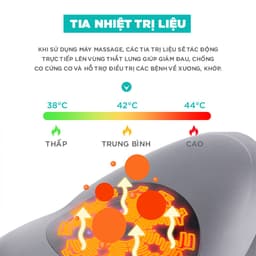 Thumbnail Máy Massage Trị Liệu Lưng Cao Cấp KINGTECH KB-920 - Kéo Giãn Giúp Giảm Đau Thắt Lưng, Thoát Vị Đĩa Đệm, Vẹo Cột Sống 3