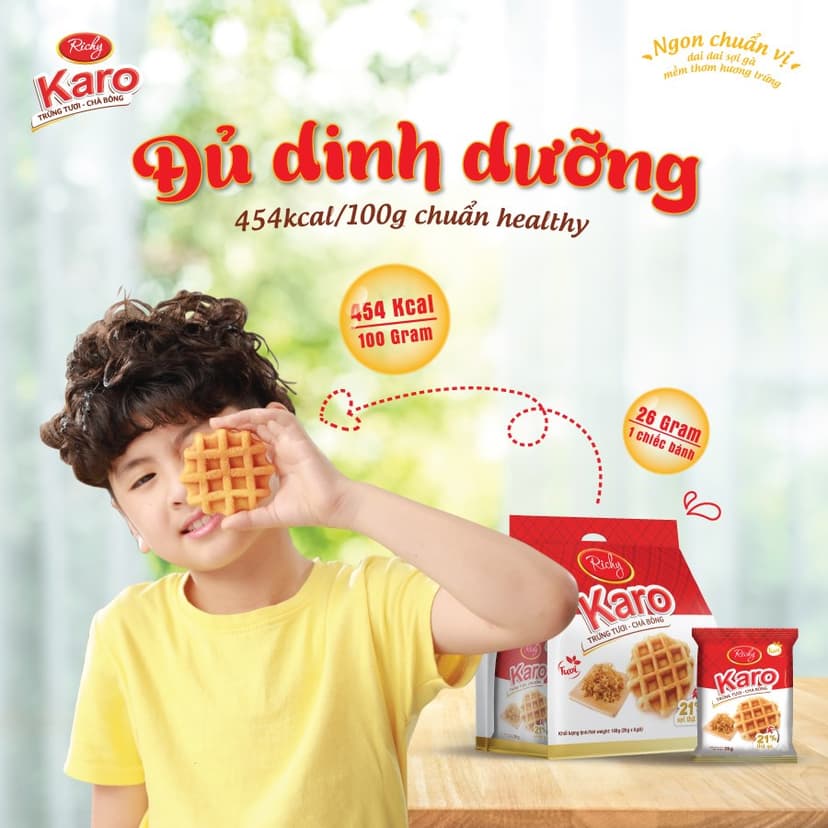 Ảnh Combo 5 bịch bánh mì tươi Richy Karo: Karo chà bông, Karo phô mai, Karo gấu và Bánh mì hoa cúc 2