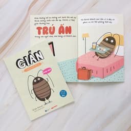 Thumbnail Sách - Những sinh vật í ẹ - Gián - Nhận biết con vật cho bé - Khoa học vui nhộn - Crabit Kidbooks 1