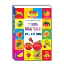 Thumbnail Sách - Từ Điển Bằng Tranh ( Rau Củ Quả ) 2