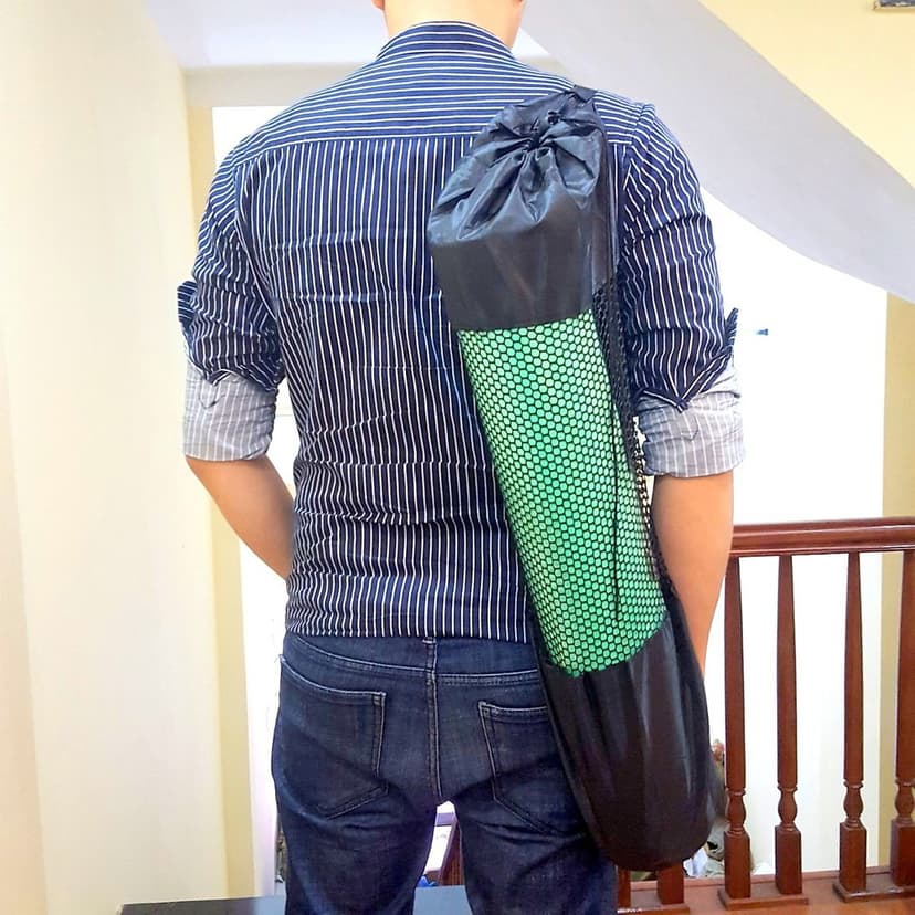 Ảnh Thảm Tập Yoga 2 Lớp TPE Cao Cấp - Chọn Màu Tặng Kèm Dây Và Túi Đựng Thảm Yoga Chính Hãng Amalife 4