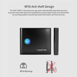 Thumbnail Tigernu 8006 Ví Ngắn Gập Đôi Chống RFID Kèm Hộp Đựng Cao Cấp 4
