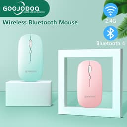Thumbnail Chuột không dây GOOJODOQ bluetooth 2.4Ghz 2 trong 1 chất lượng cao thích hợp cho ipad 2