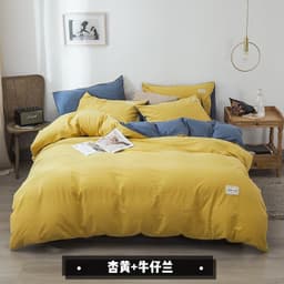 Thumbnail Bộ chăn ga gối Cotton Tici Đũi Nhập Khẩu dày dặn Bo Décor 2