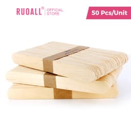 Thumbnail Set 50 Que Gỗ RUOALL Bôi Sáp Tẩy Lông Dùng Một Lần 1