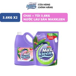 Thumbnail Combo Chai Lau Sàn MaxKleen Ngọt ngào 3.6kg + Túi Lau Sàn Ban mai 3.6kg 2