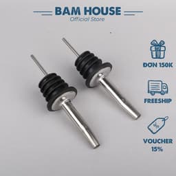 Thumbnail Vòi rót rượu cocktail Bam House inox 430 giúp chống tràn cao cấp VRR02 1