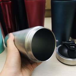 Thumbnail Bình Lắc Giữ Nhiệt Đựng Nước Shaker Inox 800ml, Bình Tập Gym Thể Thao Hãng Amalife Kèm Bóng Lò Xo Lắc 3