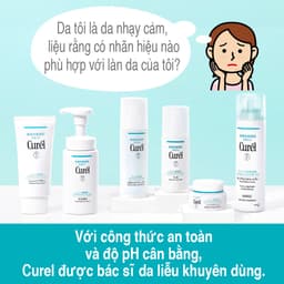 Thumbnail Gel Tẩy Trang Cấp Ẩm Chuyên Sâu Curel Intensive Moisture Care Makeup Cleansing Gel 130g 4