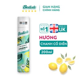 Thumbnail Combo 2 Chai Dầu Gội Khô Batiste 200ML Giúp Tóc Hết Bết Dính Tươi Mát Tức Thì (Original&Fresh 200ml) 3